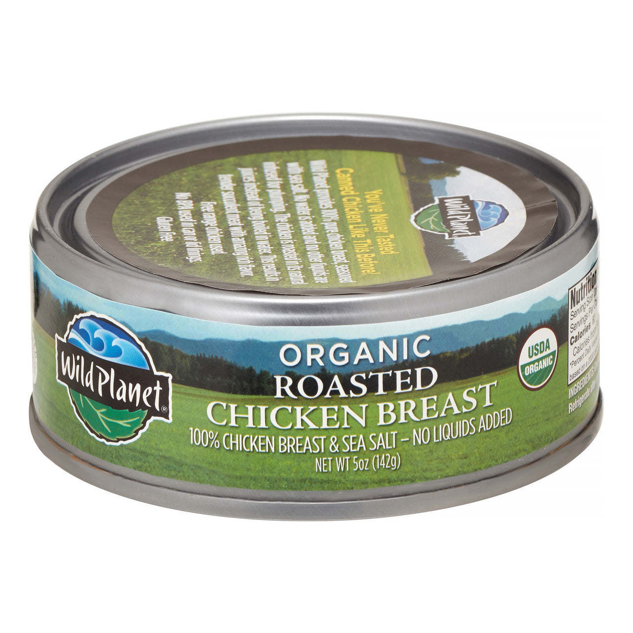 Wild Planet Organic Roasted Chicken Breast Salted (12x5 OZ)