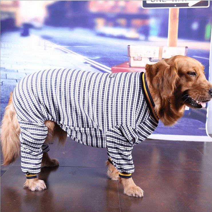 Cozy Cotton Long Sleeve Dog Shirt - Perfect Fit For Medium And Large Breeds