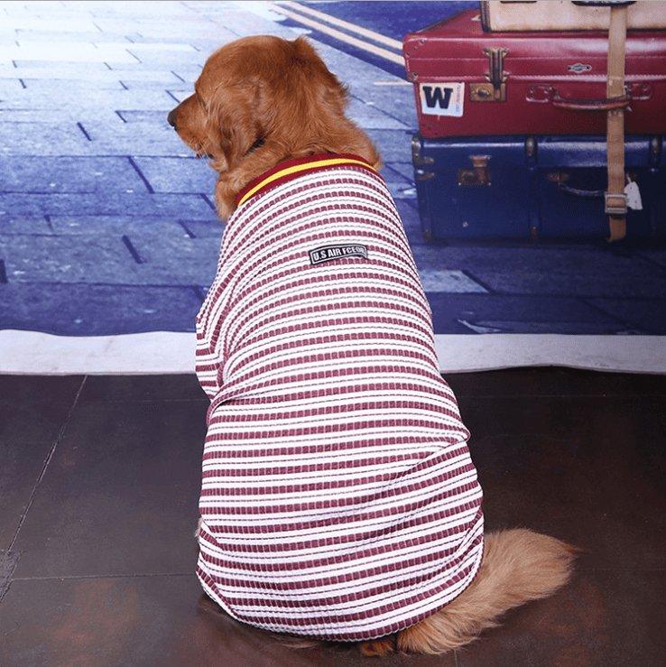 Cozy Cotton Long Sleeve Dog Shirt - Perfect Fit For Medium And Large Breeds