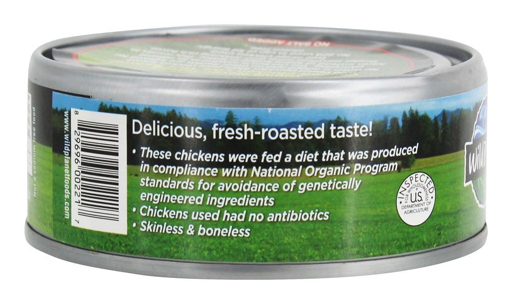 Wild Planet Organic Roasted Chicken Breast With No Salt (12x5 OZ)